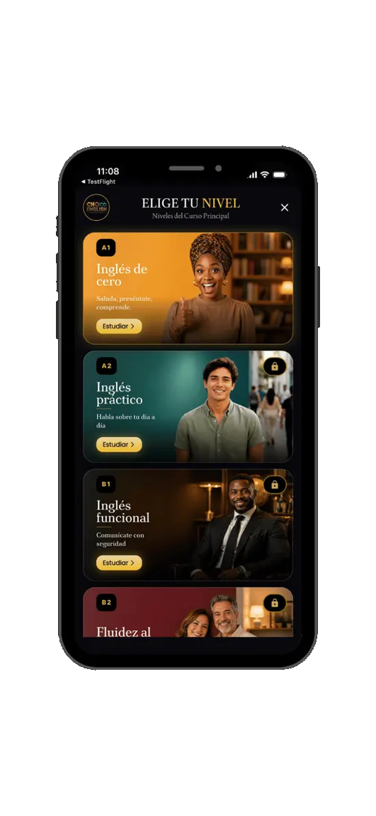 Choco learning app interface preview 5