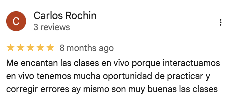 Toca para ampliar Reseña de estudiante 7